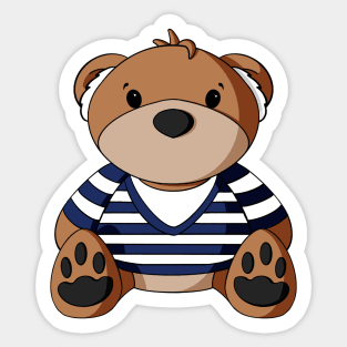 Pablo Picasso Teddy Bear Sticker